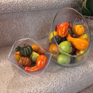 Colorful Decorative Fruit in a Vase
